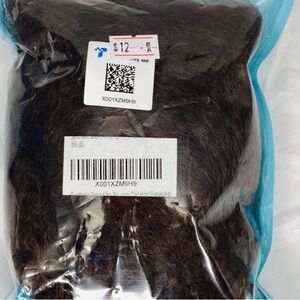 Synthetic Afro Bun Dark Brown